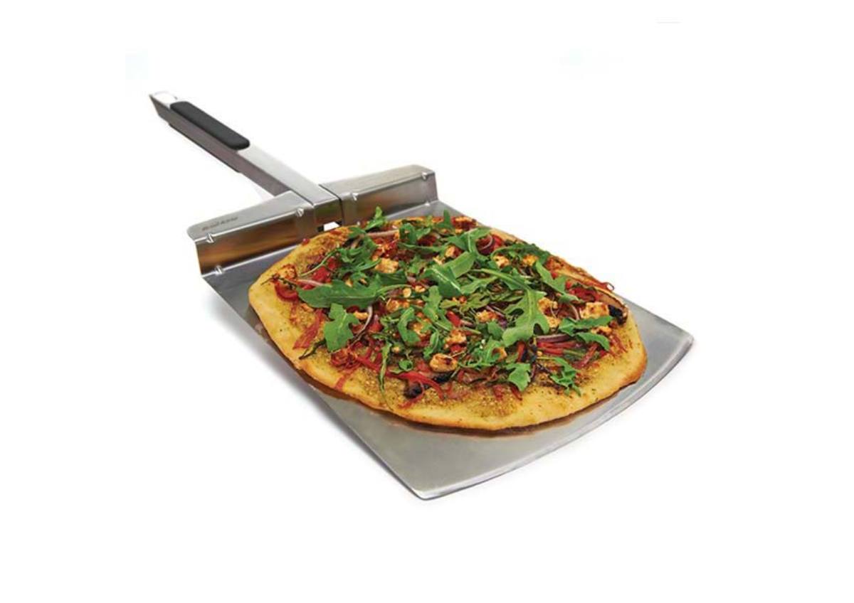 Összecsukható fém pizzalapát