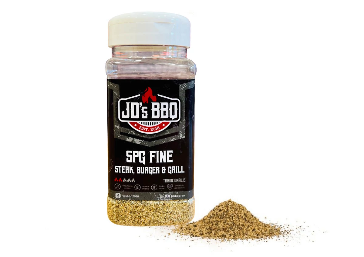 JD’s BBQ SPG Fine Rub szóródobozban 300 g