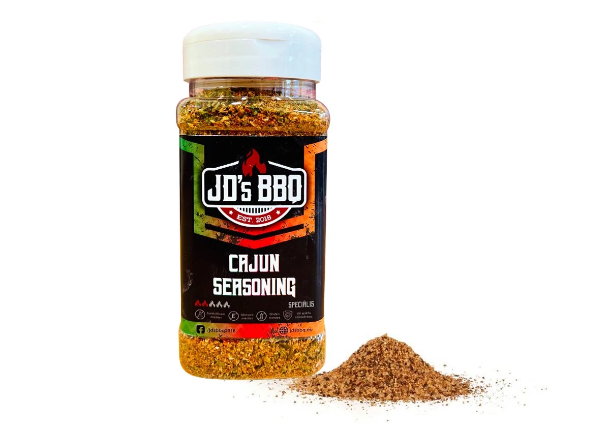 JD’s BBQ Cajun Rub szóródobozban 300 g