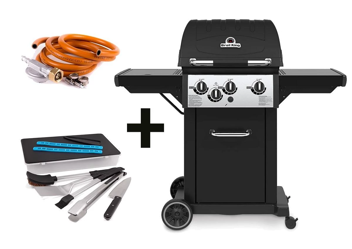 Broil King kerti gázgrill – Royal 340 – Csomagajánlat