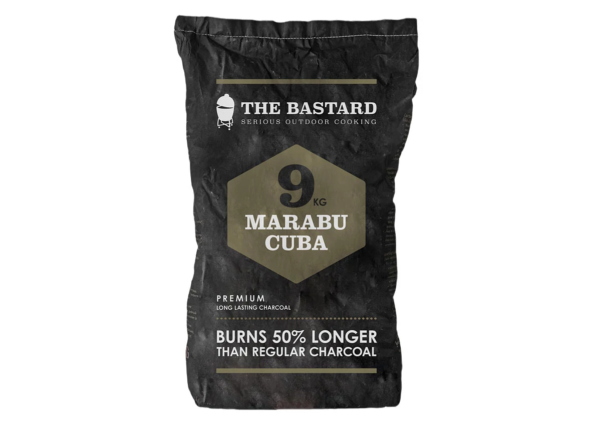 The Bastard Marabu faszén (9 kg)